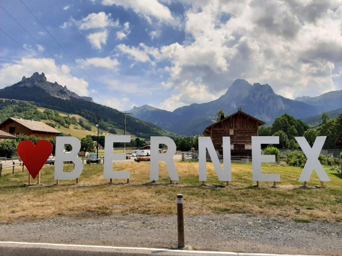 Le 211,ski et randonnée, lave linge ,parking Bernex Exterior foto