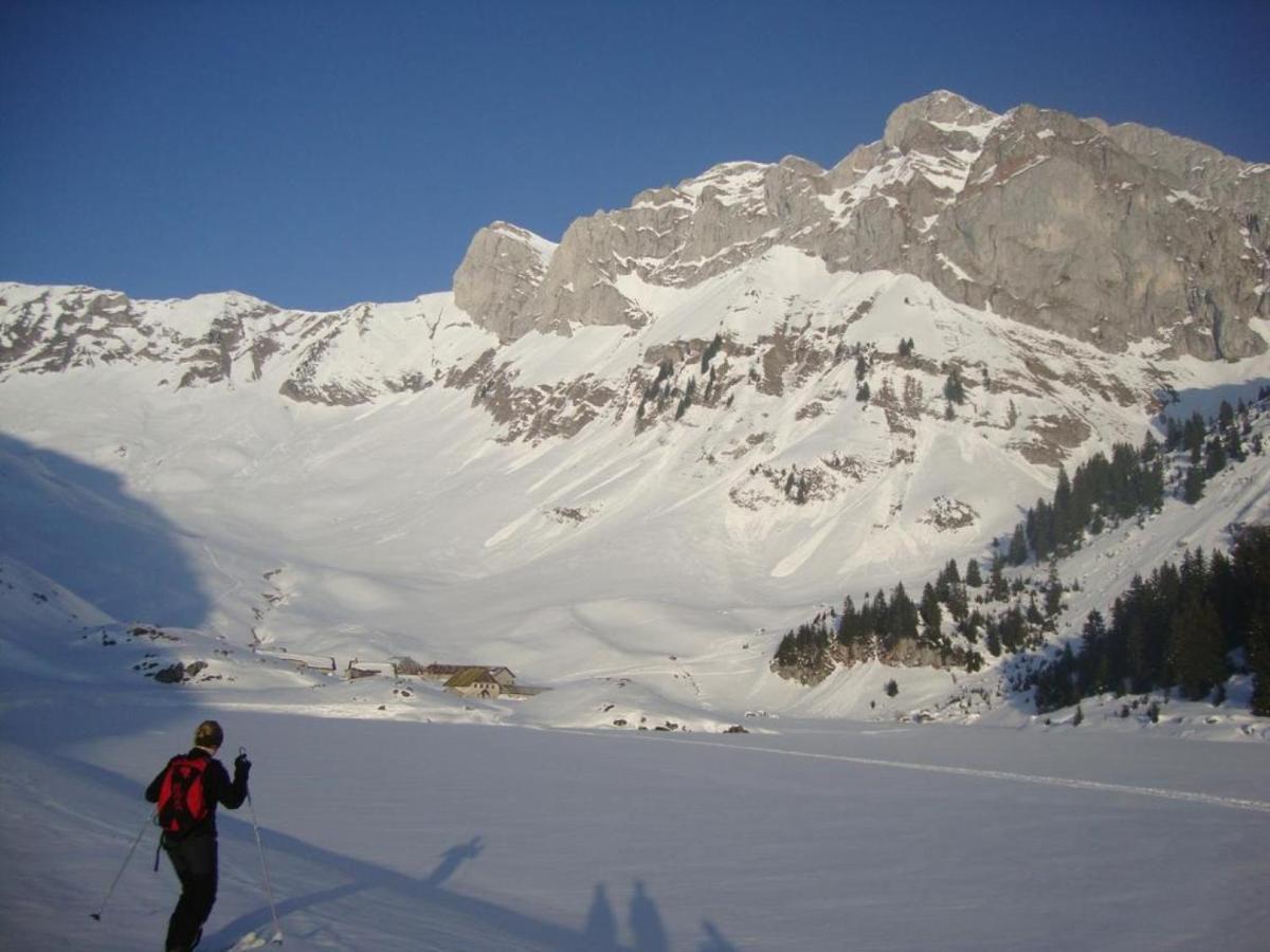 Le 211,ski et randonnée, lave linge ,parking Bernex Exterior foto
